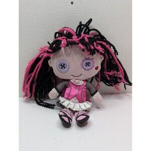 Monster High Draculaura Rag Doll Tall Yarn Hair Mattel 2013 Button Eyes TLC READ